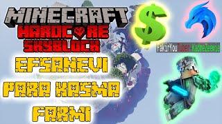 Minecraft Emek Skyblock  EFSANEVİ PARA KASMA FARMI   S2-Bölüm#7