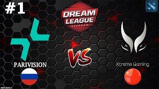 ГЛАВНЫЙ ДЕНЬ ПЕРЕД ПЛЕЙОФФОМ  Parivision vs Xtreme Gaming #1 BO3 DreamLeague S24