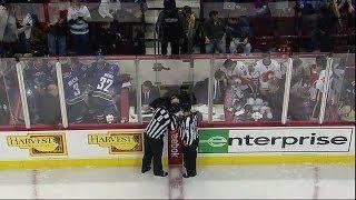 Ten men in the penalty box in Vancouver