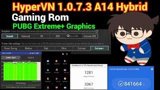 HyperVN 1.0.7.3 A14 Hybrid For Poco F3 Redmi K40 Mi 11X  Customizable Stable Gaming Rom