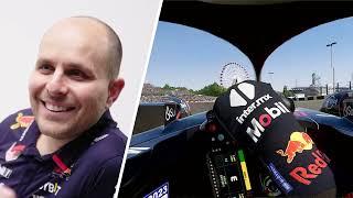 Max Plays F1 23 With His Race Engineer  Oracle Virtual Laps