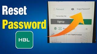 HBL password bhul gaye to kya kare  Forgot HBL password  HBL password forgot