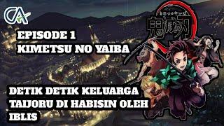 DETIK DETIK KELUARGA TANJIROU DI BUNUH OLEH IBLIS DI FILM ANIME KAMITSU NO YAIBA #anime #shorts