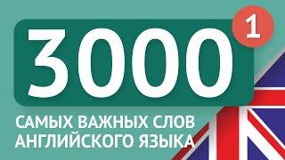 3000 самых важных английских слов - часть 1. Самые нужные слова на английском - Multilang