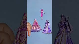 Immersive Tear-off Stickers  No.920 #sticker #doll #princess #short