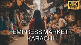 Karachi Pakistan UNBELIEVABLE Walking Tour in 4K 60FPS