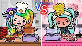 Twins Sisters  Who Is Master Chef  Toca Life Story Toca Boca