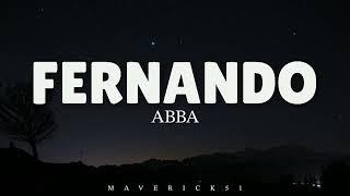 ABBA - Fernando Lyrics 