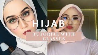 Hijab Tutorial with Glasses  Hijab Styling with Eyeglasses