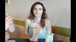 Amouranth is on a date with her mods cringe