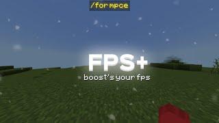 FPS+ A Fps Boost Texture Pack For MCPE 1.19+  Darkxx