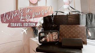 Whats in My Purse?  Travel Edition