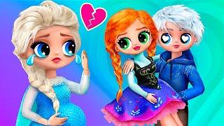 ¡Elsa está embarazada ¿Anna y Jack Frost juntos? 32 manualidades para LOL