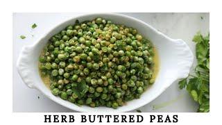 Herb Buttered Peas