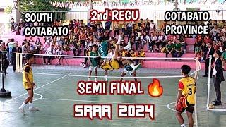 Semi Final - South Cot VS Cotabato Province  2nd REGU  SRAA MEET 2024