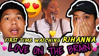 FIRST TIME WATCHING RIHANNA LIVE- LOVE ON THE BRAIN  LIVE AT GLOBAL CITIZEN FESTIVAL 2016 REACTION