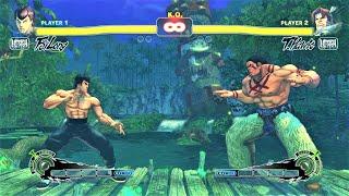 Fei Long vs Chief Thunder Hawk Hardest AI - Ultra Street Fighter IV