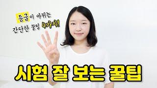 시험 잘 보는 법 시험 볼 때 실수 절대 안 하는 꿀팁 4가지