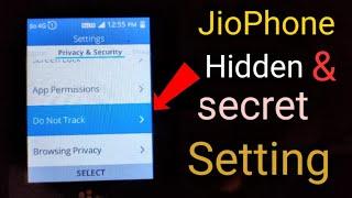 JioPhone Hidden and Secret Setting 2020.Latest trick of JioPhone.New setting enable karlo 2020