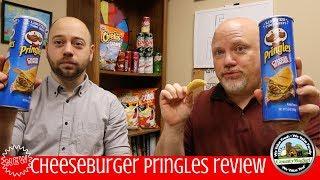 NEW Cheeseburger Pringles Review  First Taste