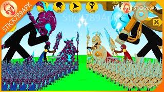 XIPHOS FINAL BOSS VAMP VS RED XIPHOS VOLTAIC GIANT BOSS VOLT  Stick War Legacy Mod  Stick789Apk