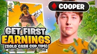 How To Get Your FIRST EARNINGS In Solo Cash Cup? Beginner Tips