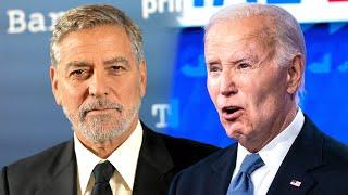 2024 Presidential Election George Clooney and More Stars Ask Joe Biden to Step Aside