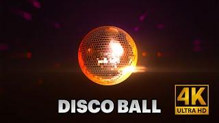 Disco Ball Video Color Party Lights for Room  Colorful  Disco Ball  1 hour  4K
