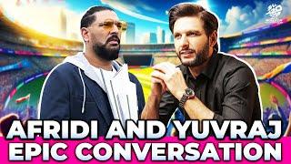 Rivals on the Pitch Friends Off the Field  Yuvraj and Afridi  Shahid Afridi