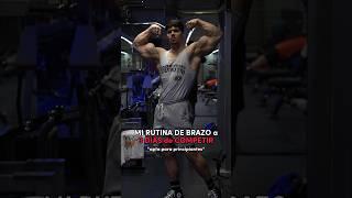 RUTINA de BRAZO para PRINCIPIANTES e INTERMEDIOS  #fitness #gym #athlete #gymmotivation #rutina