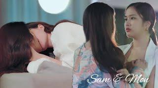 GAP the series 1x01 - 1x09 Sam & Mon  kiss  #sammon #gaptheseries