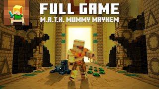 Minecraft M.A.T.H. MUMMY MAYHEM - Full Gameplay Playthrough Full Game