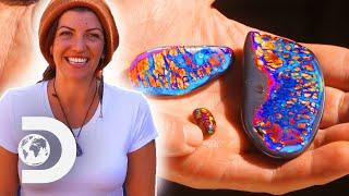 The Opal Whisperers Find Rare Koroit Nut Opal Worth Over $57K  Outback Opal Hunters