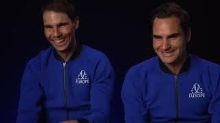 Rafa Nadal and Roger Federer funny response on if they should play  more doubles