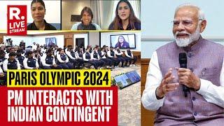 LIVE PM Modi Interacts with Indian Contingent Ahead of Paris Olympics 2024