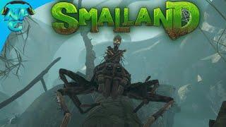 Smalland - Albino Spider Boss Strategy and the Benefit of Taming a Wolf Spider E12