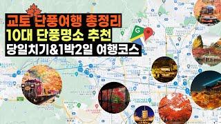 교토 여행 단풍 시기 맞춰 떠나요 ‍️ 교토 10대 단풍 명소부터 당일치기 1박2일 여행코스까지