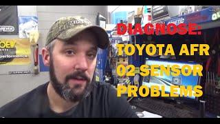 Toyota AFR  02 Sensor Problems