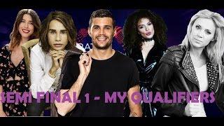 Eurovision Song Contest 2017- First Semi-Final My qualifiers