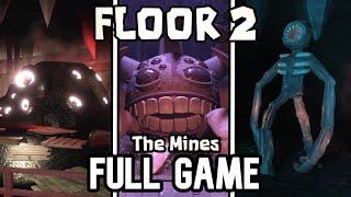 Roblox DOORS Floor 2 The Mines - Full Gameplay Playthrough Full Game