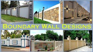 Latest Boundary Wall Designs 2024  Modern Compound Wall Ideas  Unique Fence Wall Design