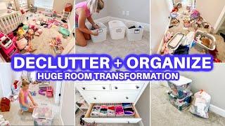 ROOM DECLUTTER + ORGANIZE + CLEAN WITH ME  CLEANING MOTIVATION CLOSET ORGANIZATION JAMIES JOURNEY