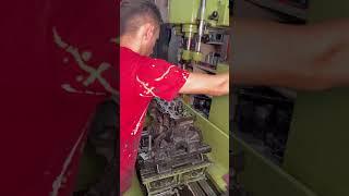 MOTOR REKTİFİYE SONRASI BLOK HONLAMA İŞLEMİ Renault Master 2.3 DCİ Motor #shorts