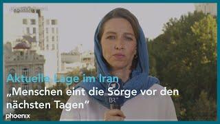 Schaltgespräch mit Katharina Willinger ARD-Korrespondentin zur aktuellen Lage im Iran am 04.10.24