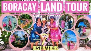 Boracay Land Tour  7 Destinations  Day2 at Bora   @ShamVillaflores Travel Philippines