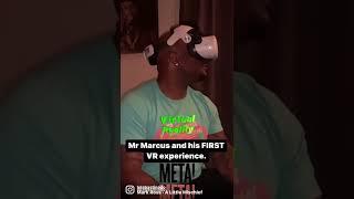 Here’s a quick clip from My last trip 2 #LosAngeles w My friend Mr MARCUS & his first VR experience