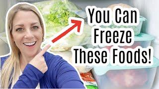 40 Foods That Freeze Well Freezing Tips To Save Time & Money