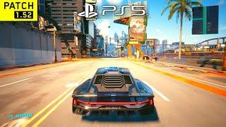 Cyberpunk 2077 Santo Domingo Car Racing with Claire PS5 Gameplay  New Patch 1.52 Update