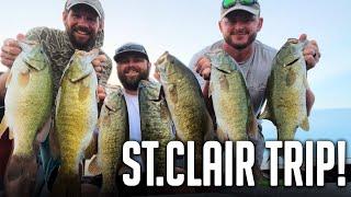 Smallmouth Disneyland  Lake St. Clair Day 1