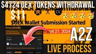 Satoshi OEX link Wallet address जल्दीसे करलो Withdrawal  Openex mining coin price today New update